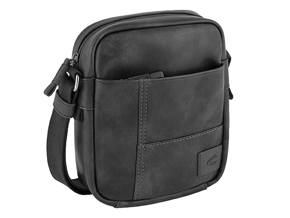 251-601-60 Τσαντα Ωμου Camel Active Laos Μαυρη