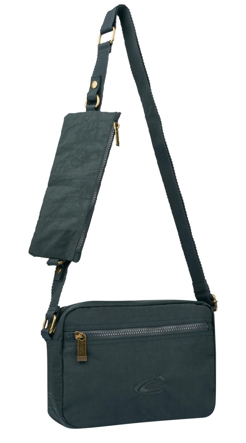 B00-616-58, Τσαντα Χιαστι Camel Active Journey Camera Bag, Μπλε Σκουρο